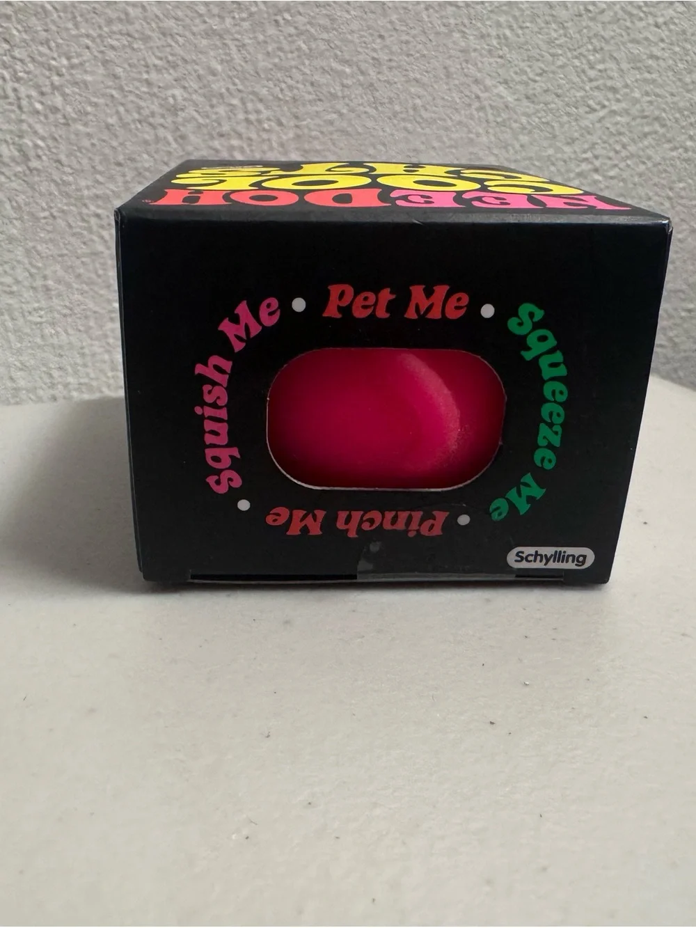 NeeDoh Cool Cats Pink Squeezable Toy for Kids